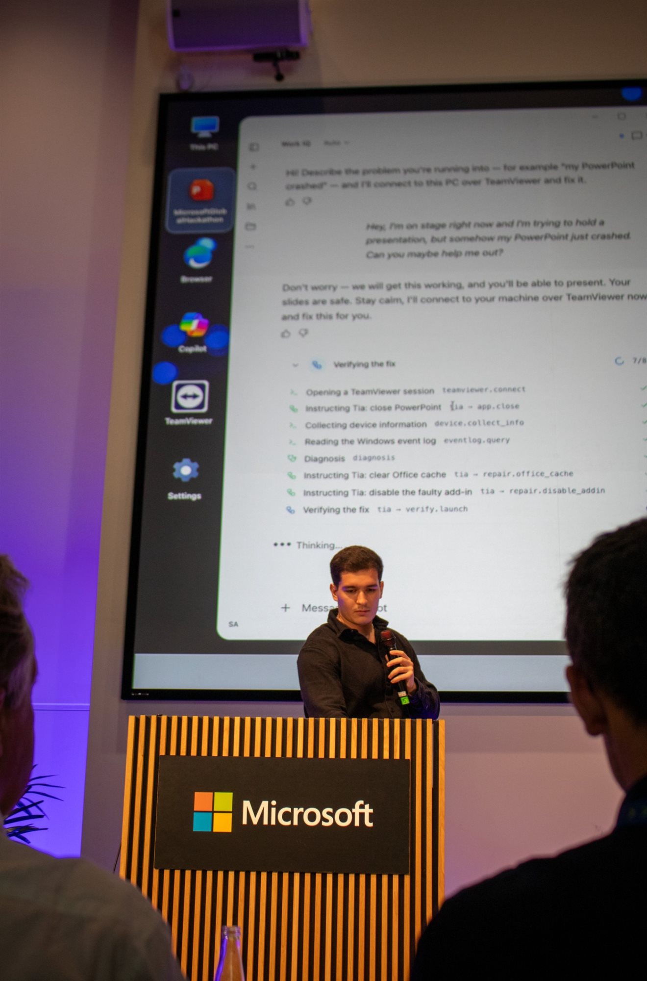The project presentation